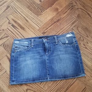 Joe's Jeans Denim Mini Skirt 28